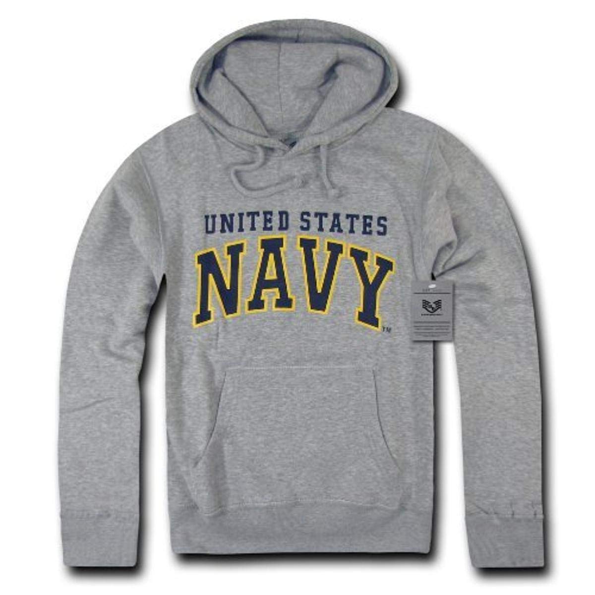 Pullover Hoodie,US Navy, H.Grey, 2X