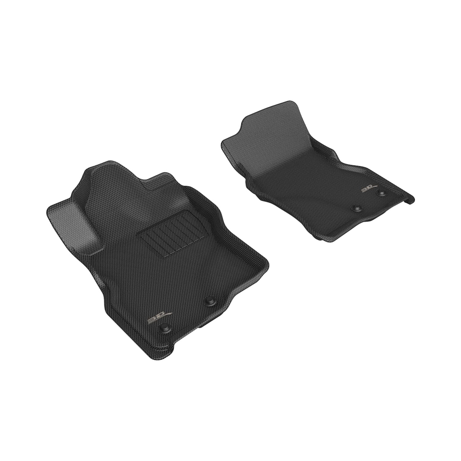 3D MAXpider Compatible with NISSAN FRONTIER CREW CAB 2022-2026 KAGU BLACK R1