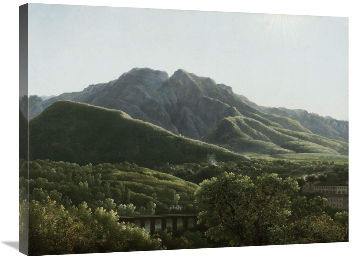 View of the Bridge and Part of the Town of Cava, Kingdom of Naples-Canvas Art-32x24”