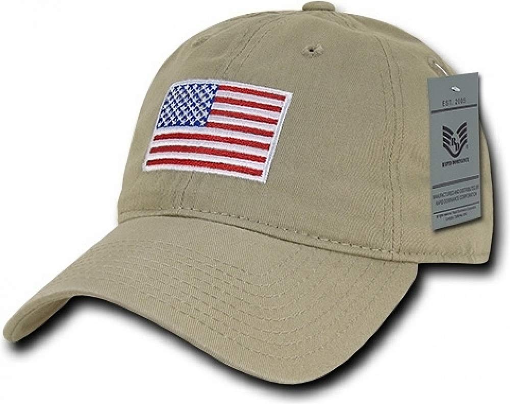 Relaxed GraphicCap,OriginalUSAFlag,Khaki