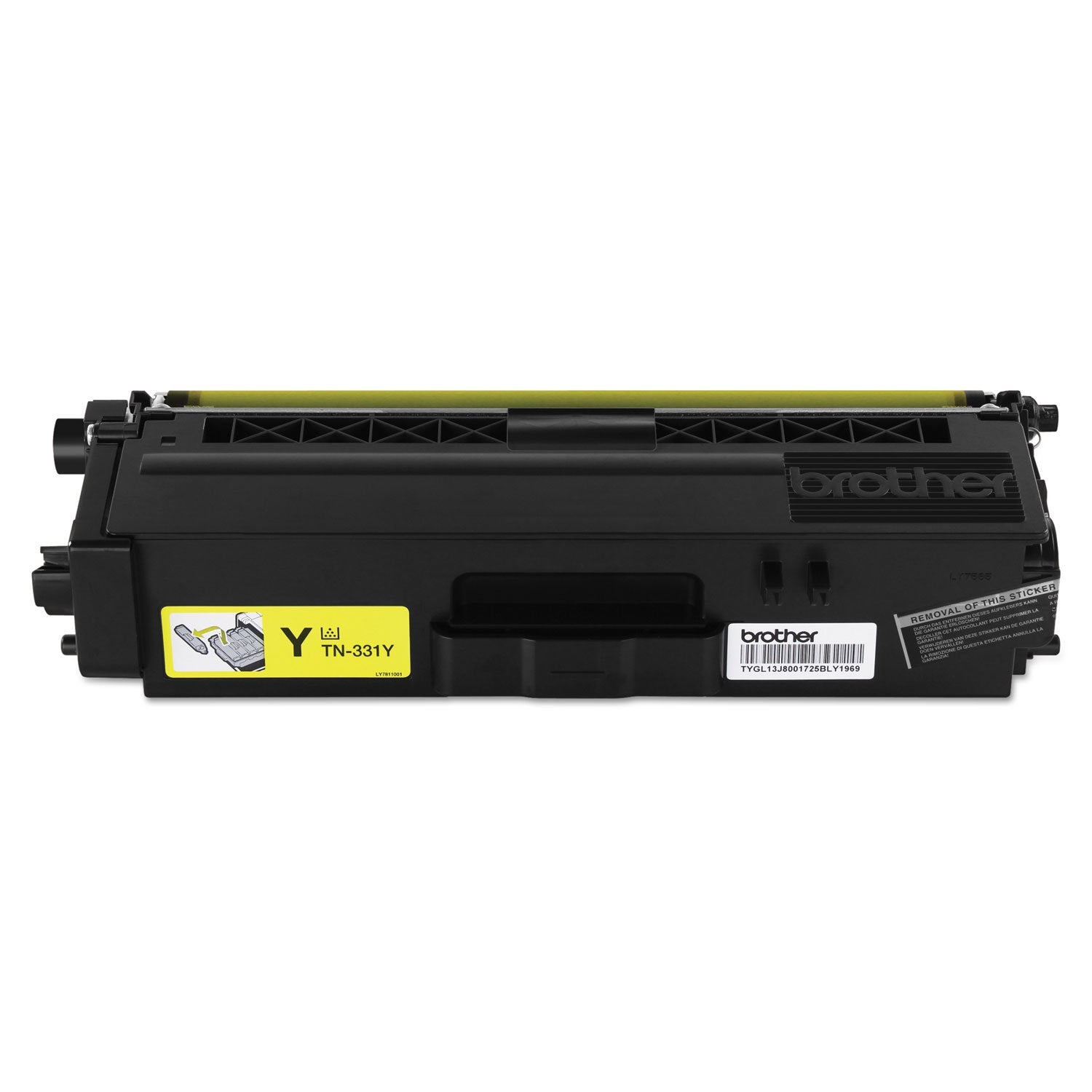 BROTHER BR HL-L8250CDN 1-SD YLD YELLOW TONER, 1.5k yield