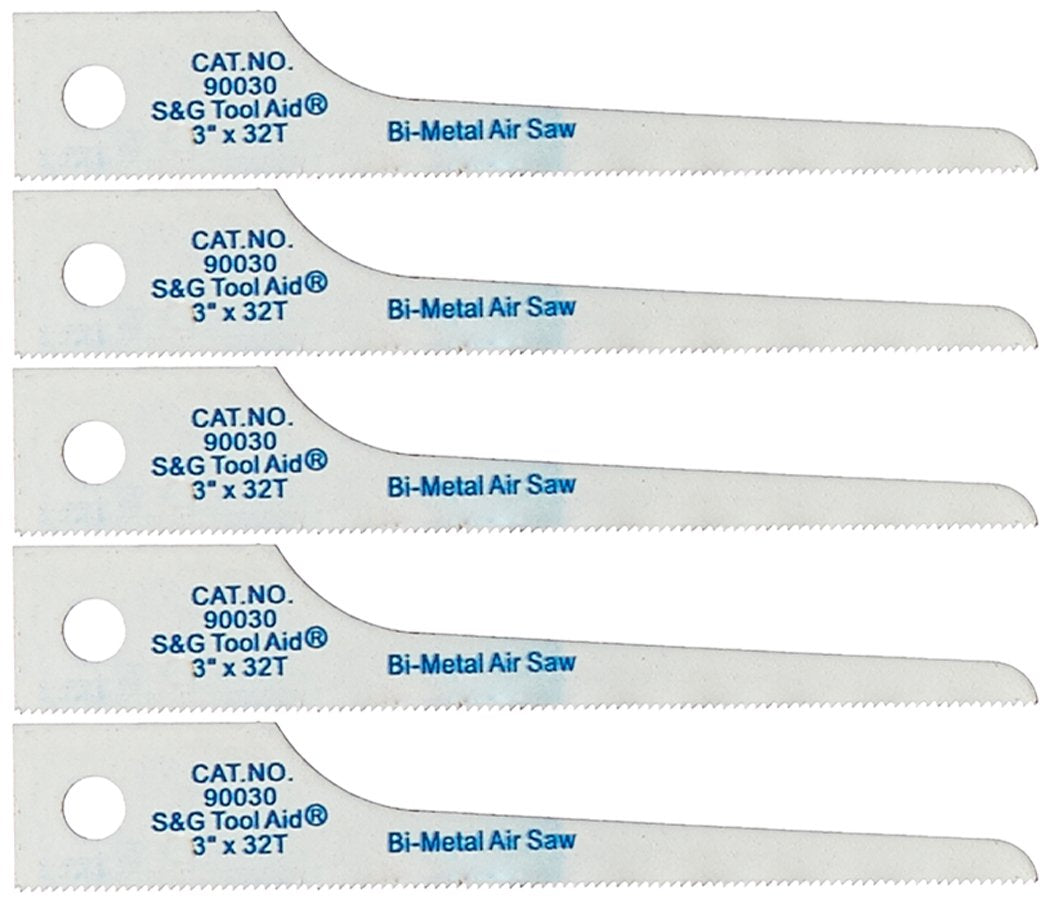 AIR SAW BLADES 3 SCROLLX32TPI