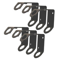 Stamped Steel Flag Bracket, Pack of 6 – Virventures