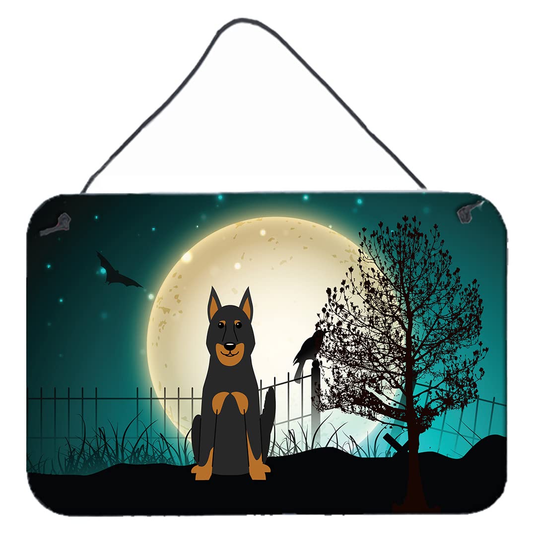 Halloween Scary Design with Dog Wall or Door Hanging Prints