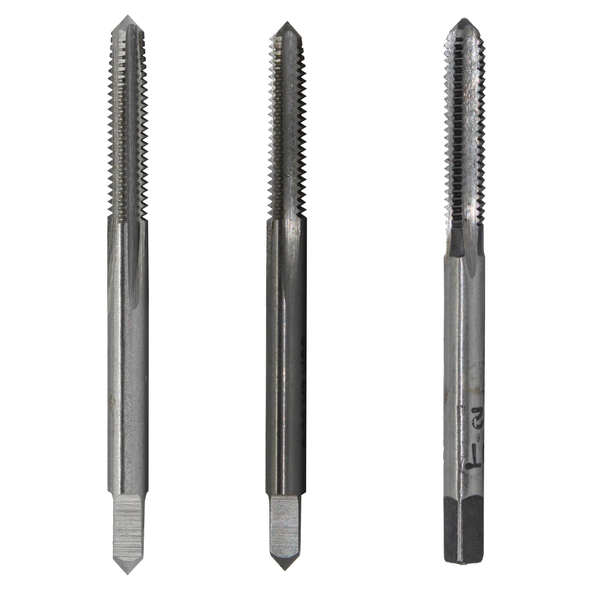 8-32 HSS Machine and Fraction Hand Tap Set, Qualtech, DWT54280