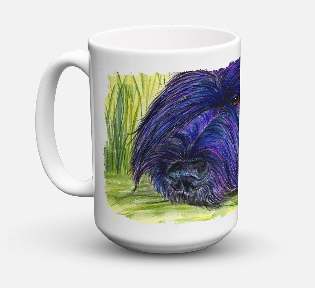 Briard Coffee Mug 15 oz
