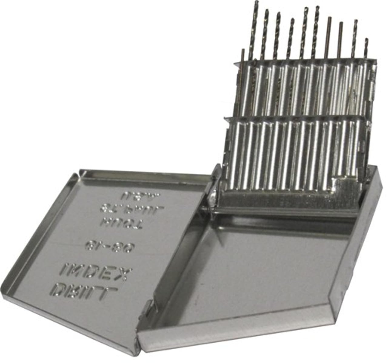 #61 - #80 Cobalt Steel Jobber Drill Bit Set, 20 Pieces, Drill America, D/A20J-CO-SET