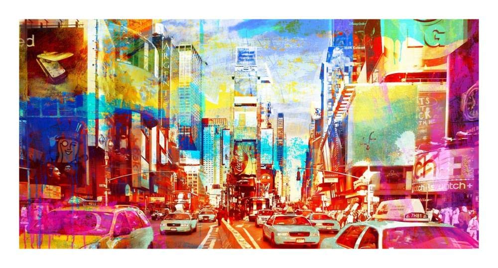 Times Square 2.0-Paper Art-26x14”