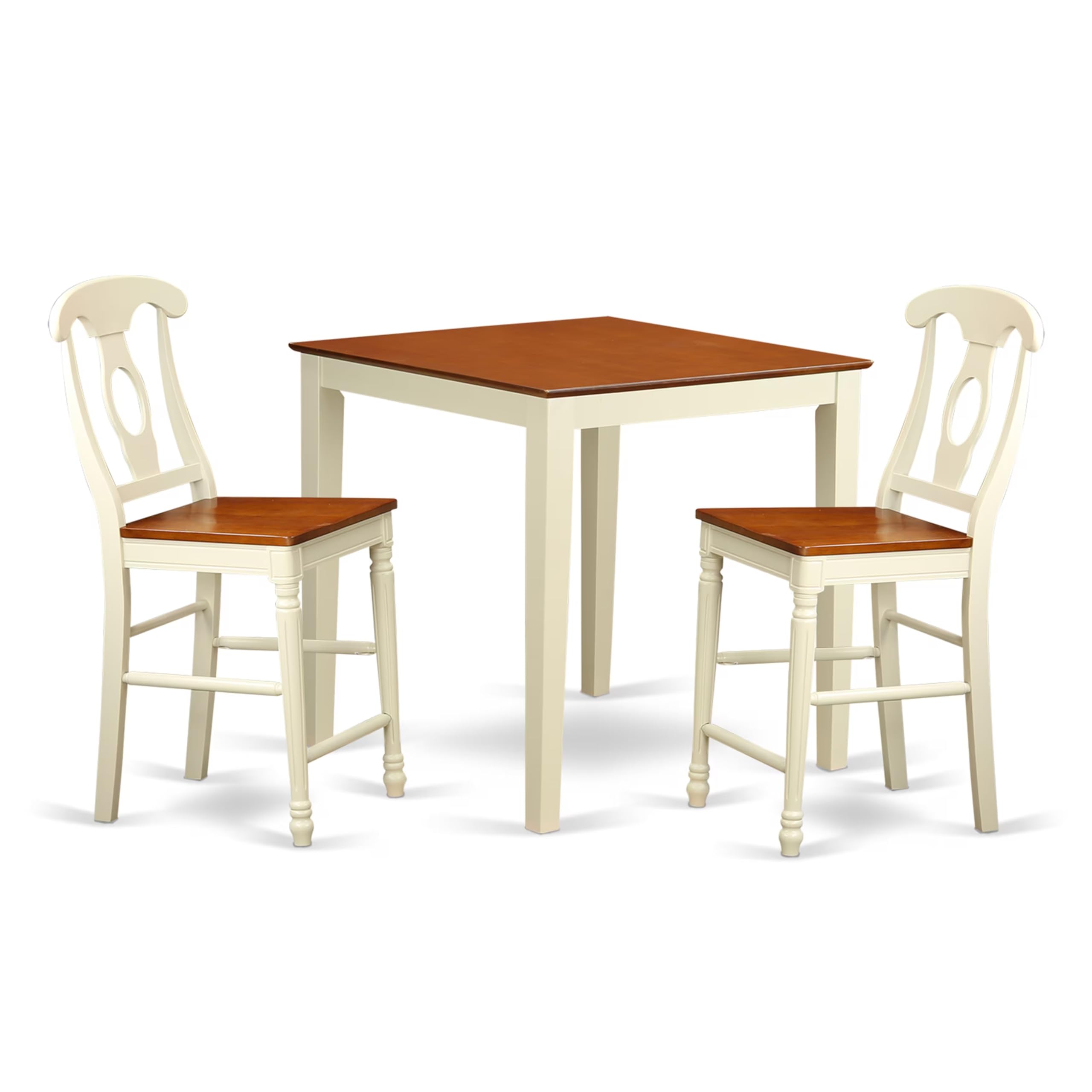 3  Pc  counter  height  Dining  set  -  counter  height  Table  and  2  Kitchen  Chairs.