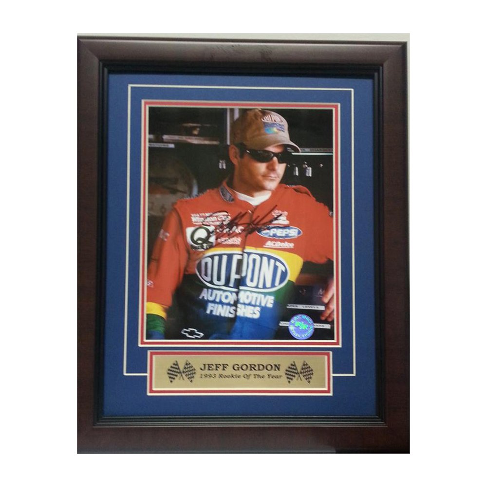 11x14 Autographed Frame - Jeff Gordon