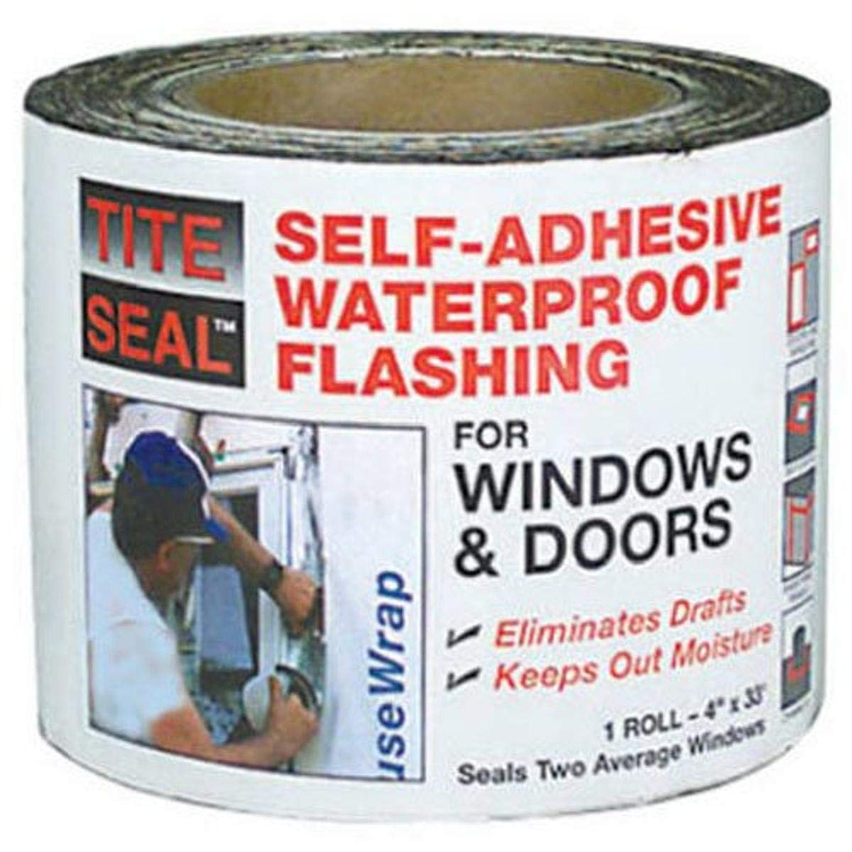 Cofair Products Ts 433 4 X 33'Titeseal Flashing, No Size, Plain