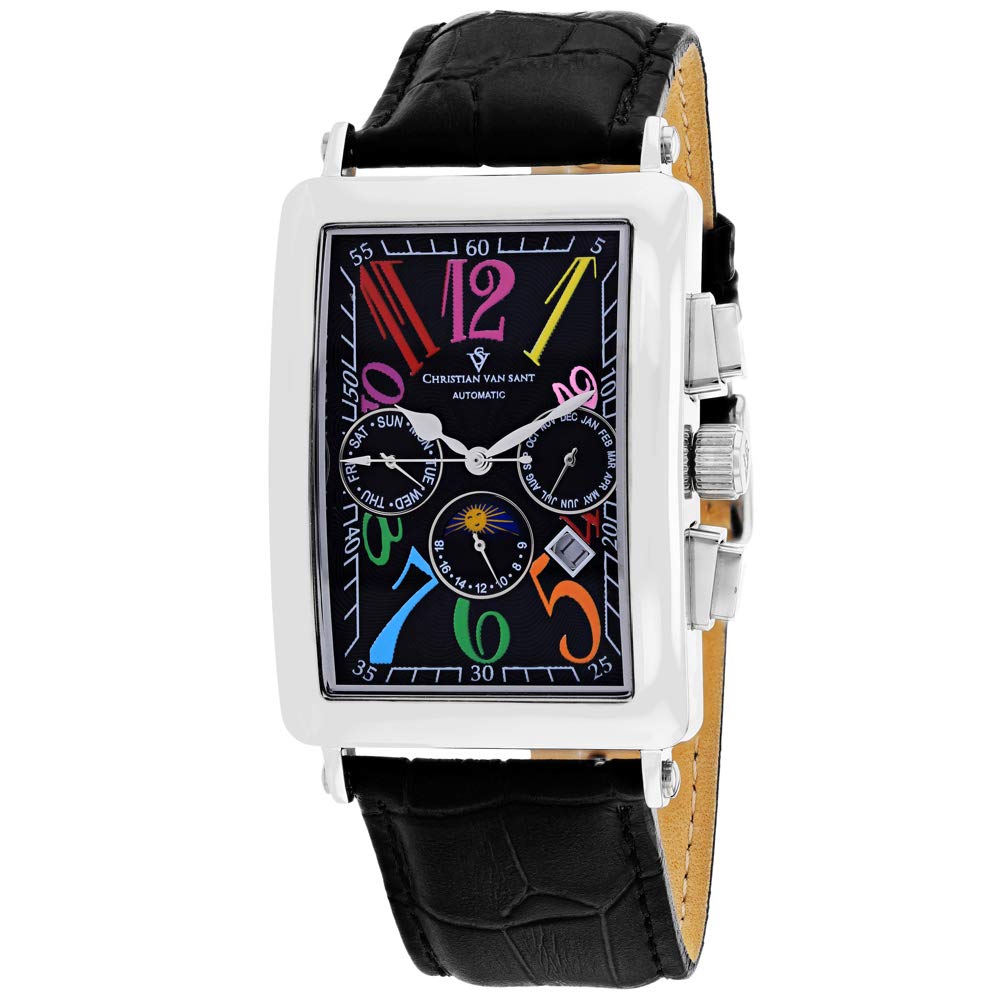 Christian Van Sant Mens Prodigy - Black Colourful