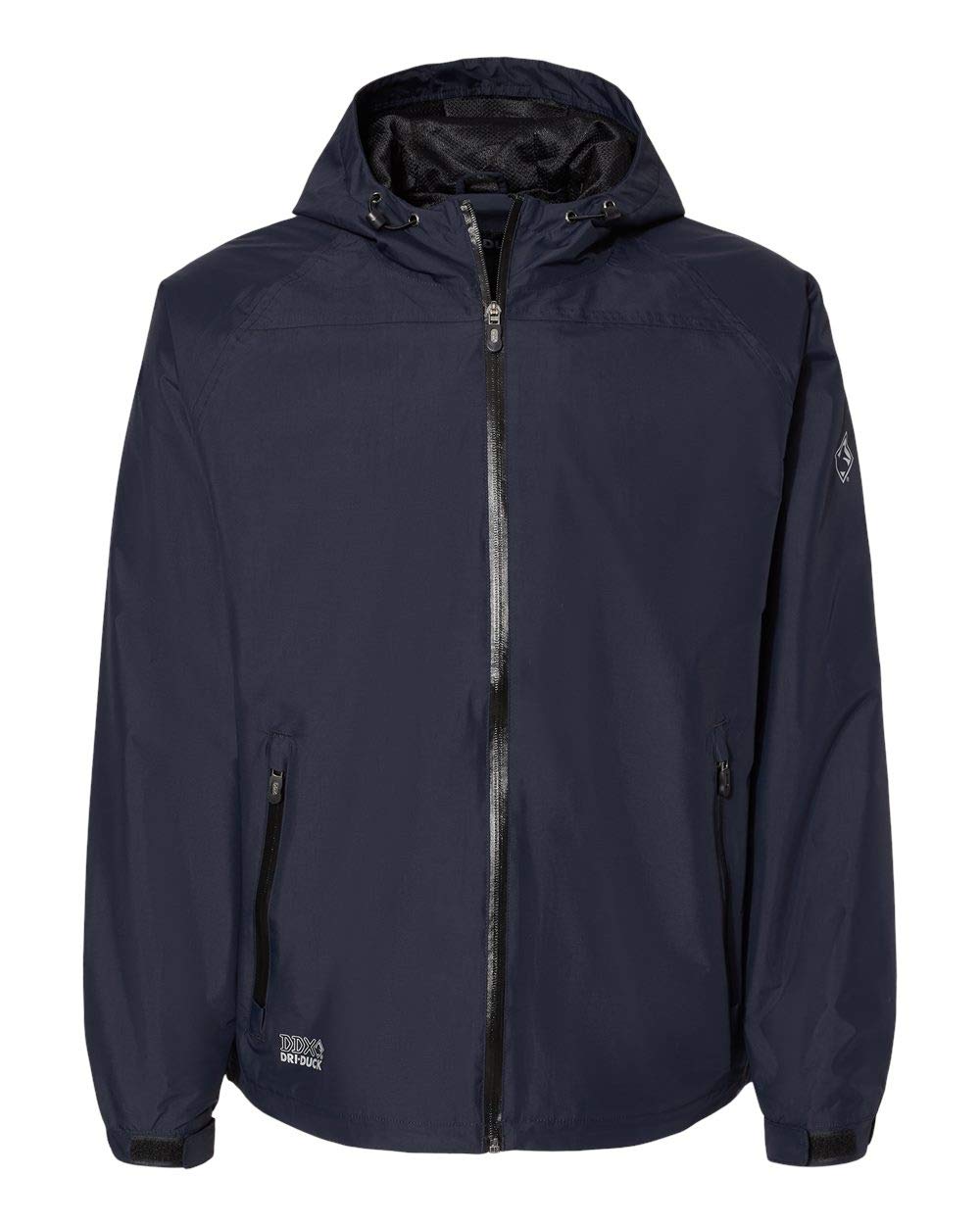 DRI DUCK Torrent Waterproof Hooded Jacket - Navy, M
