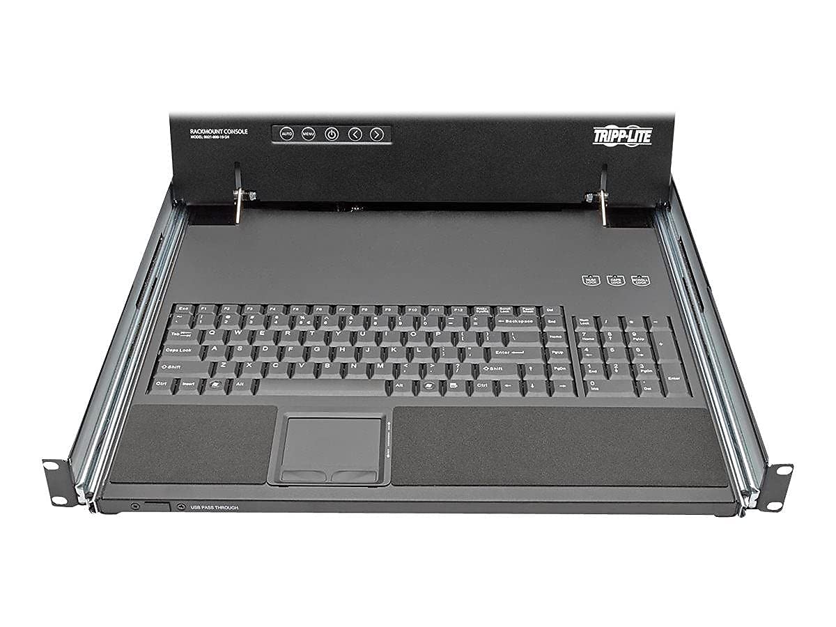 1U Short KVM Console with 19-inch LCD