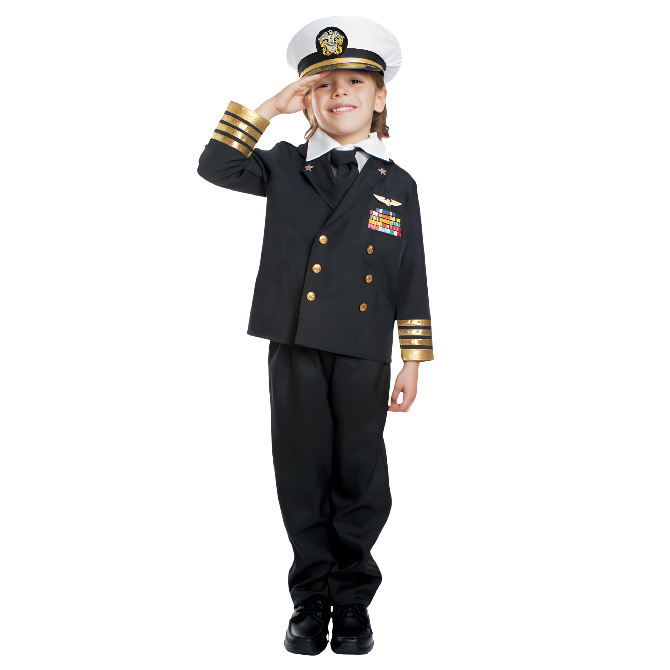 Navy Admiral - Size Medium (8-10)