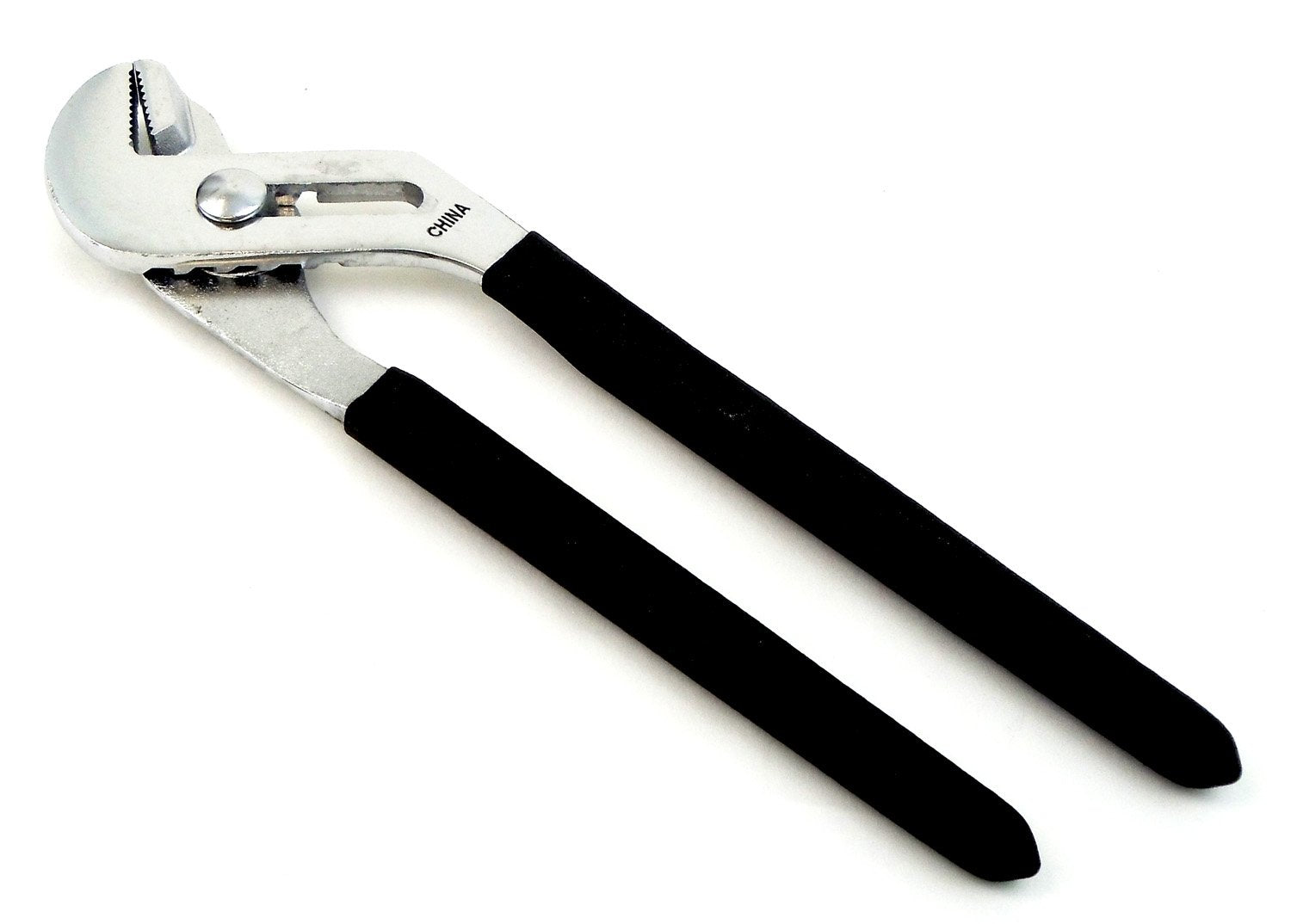 9-1/2 CHANNEL LOCK TYPE PLIER WITH RUBBER GRIPS