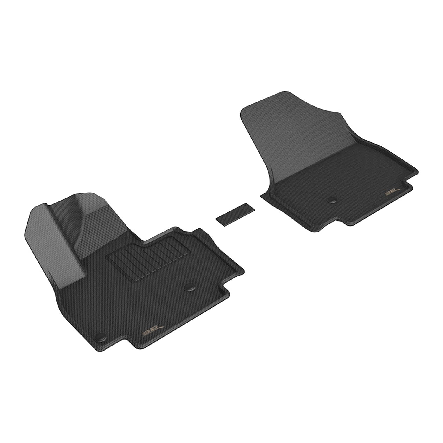 3D MAXpider Compatible with KIA EV9 6 & 7-SEAT 2024-2026 KAGU BLACK R1
