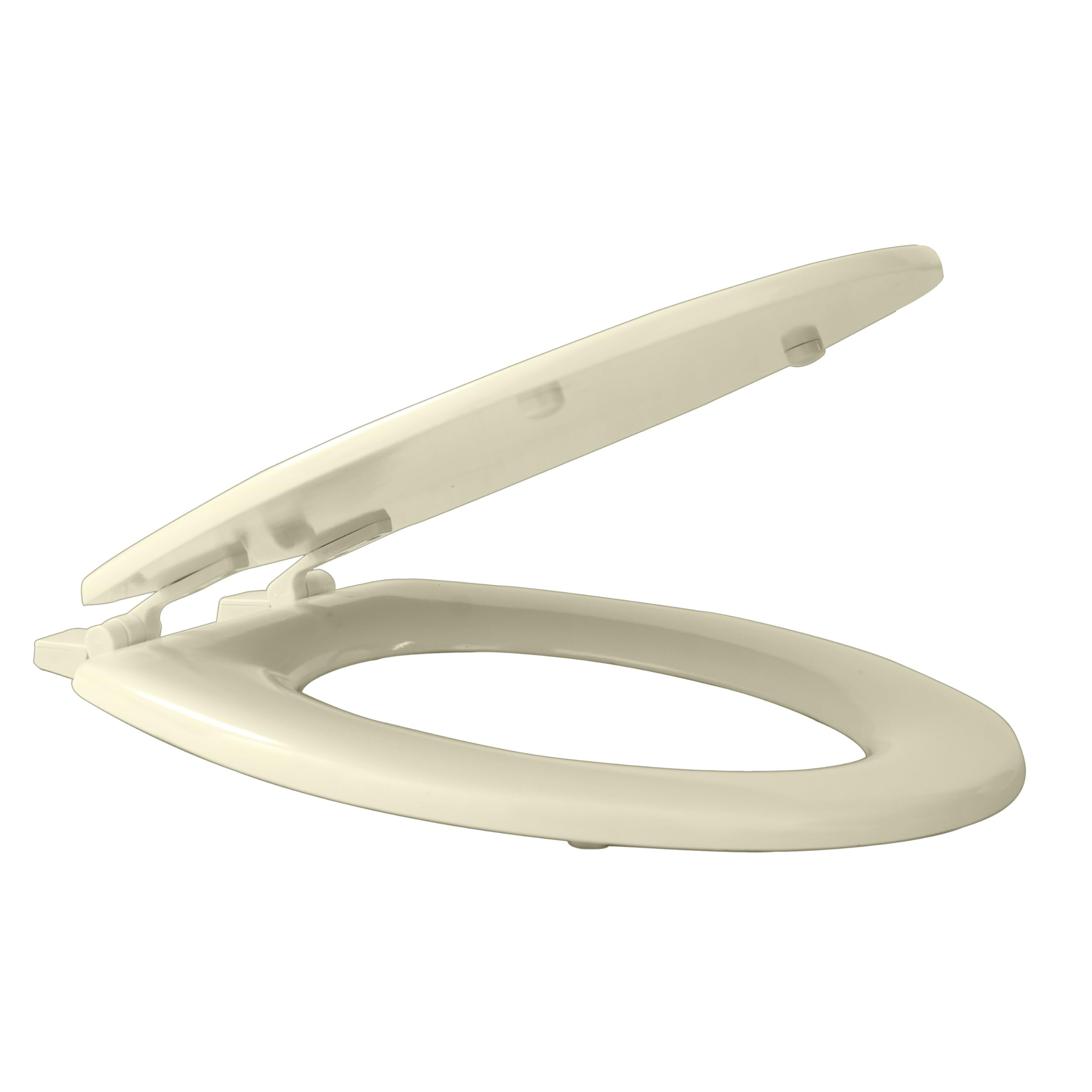 Fantasia 17 Inch Bone Standard Wood Toilet Seat