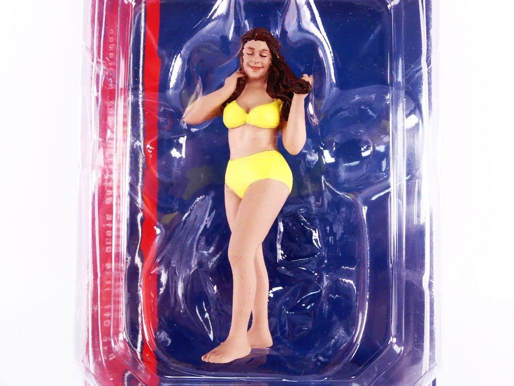 Beach Girl Amy Figurine For 1/18 Scale Models By American Diorama 76316