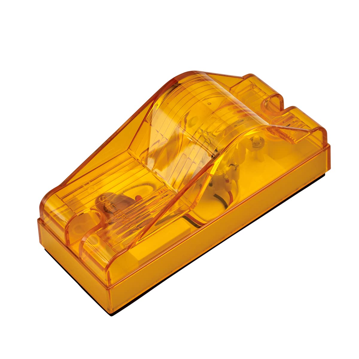 RoadPro RP_22006A Side Turn Indicator Model 22 Semi Truck Turn Signal Light 6 Inch by 2 Inch Side Mount Light Amber