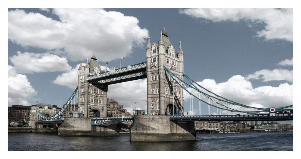 Tower Bridge, London-Paper Art-38x20”