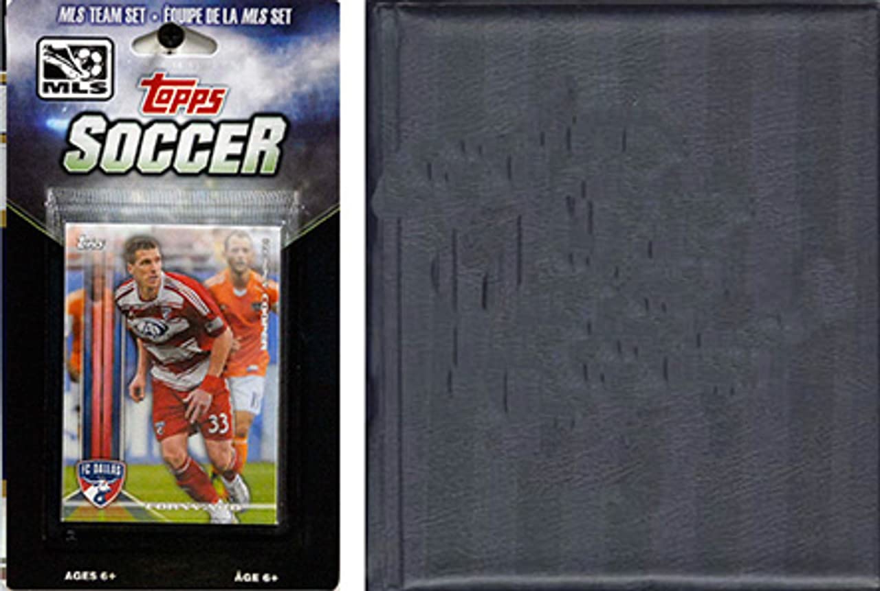 MLS FC Dallas Licensed 2013 Topps Team Set and Storage Album