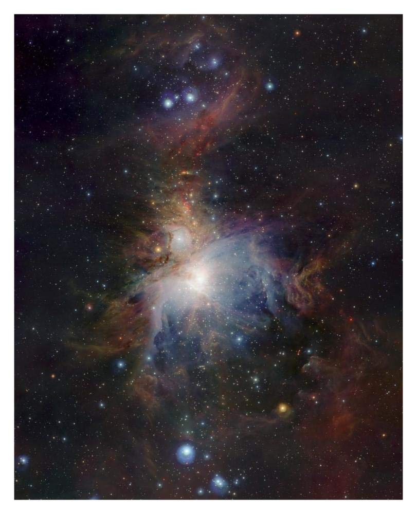VISTAs infrared view of the Orion Nebula-Paper Art-30x37”