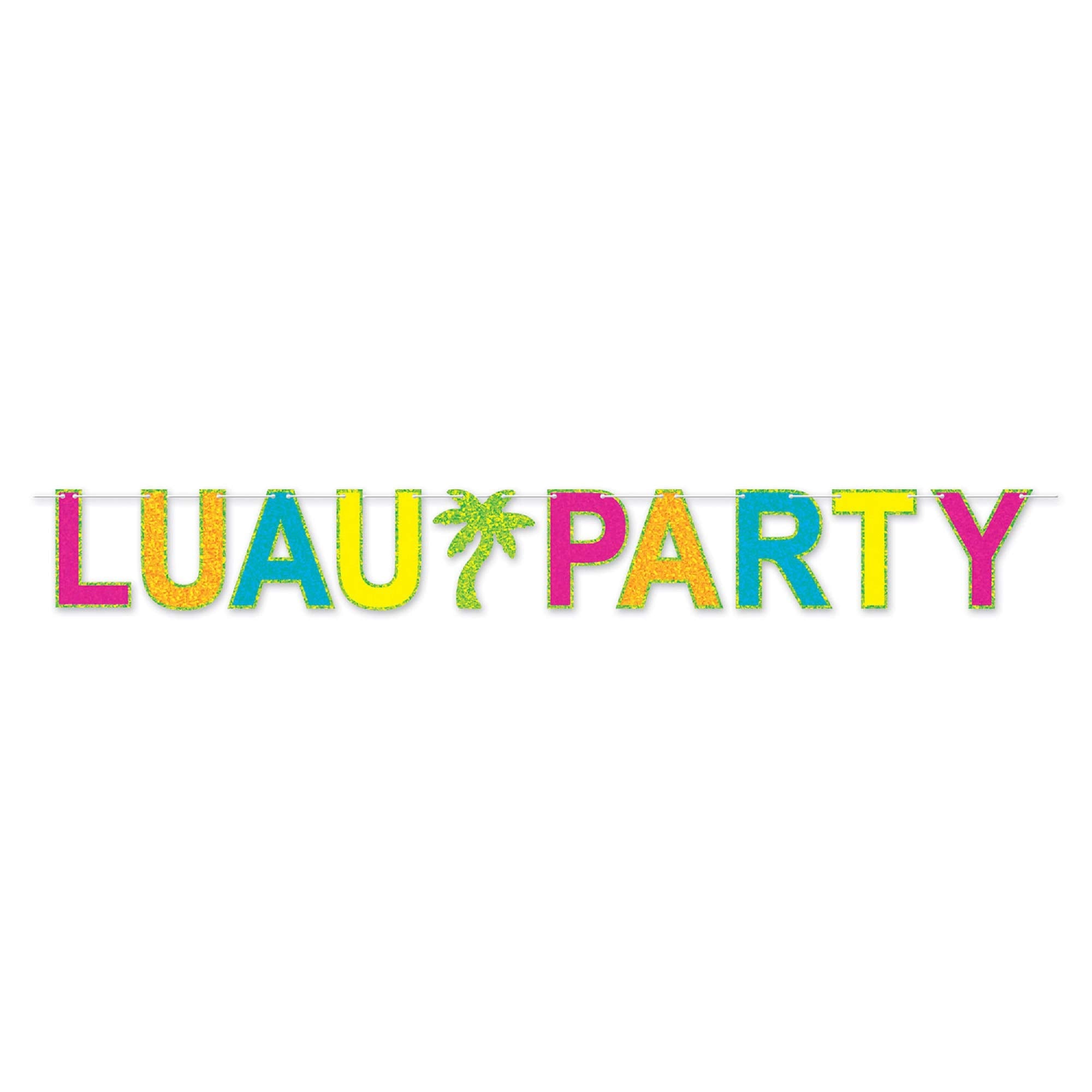 Luau Party Streamer, (Pack of 12)