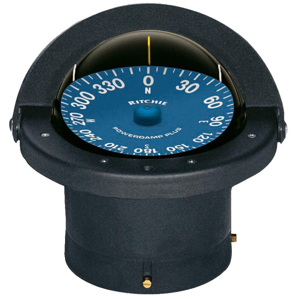 Ritchie Navigation Compass, Flush Mount, 4.5' Dial, Black