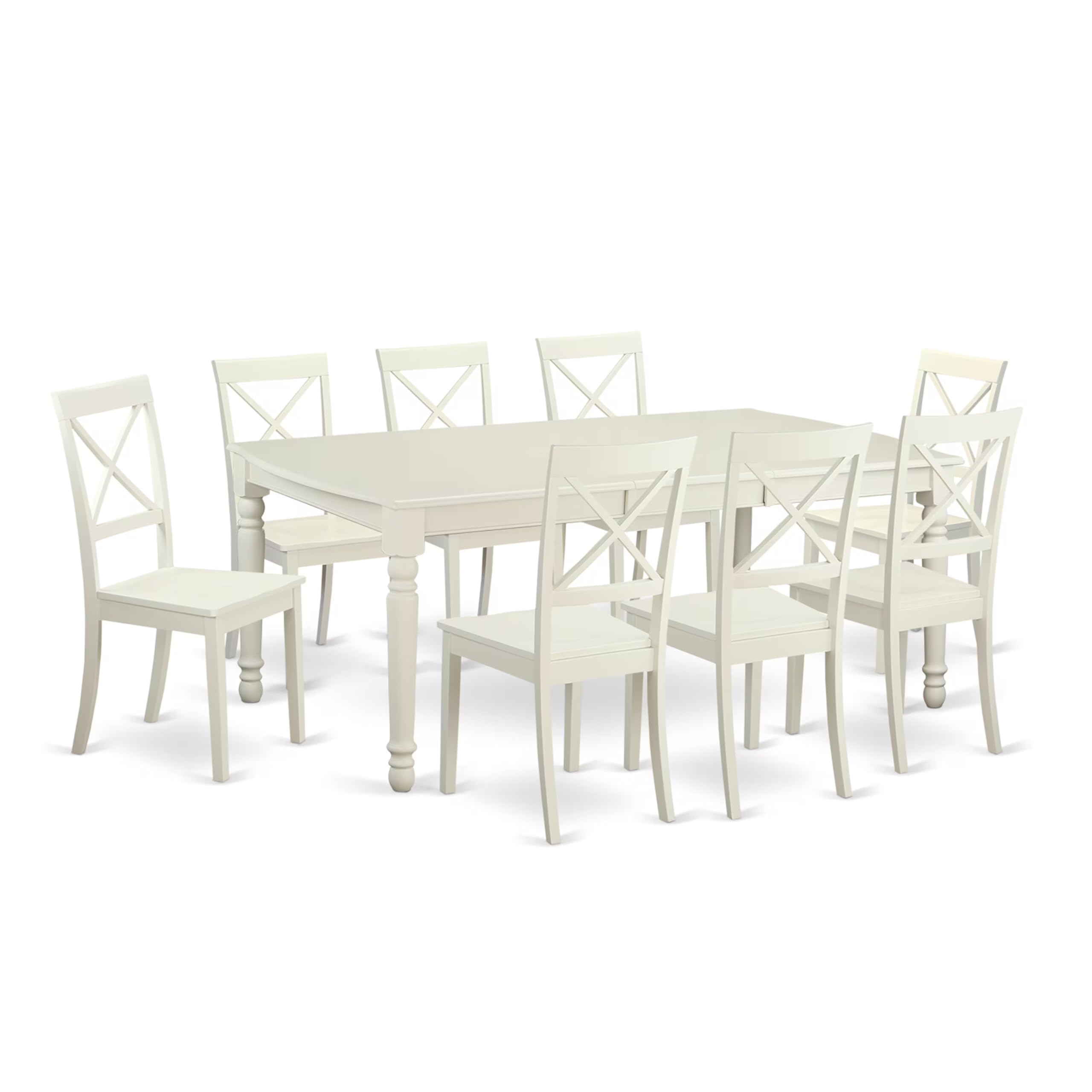 9  PC  dinette  Table  set  for  8-  Dining  Table  and  8  Dining  Chairs