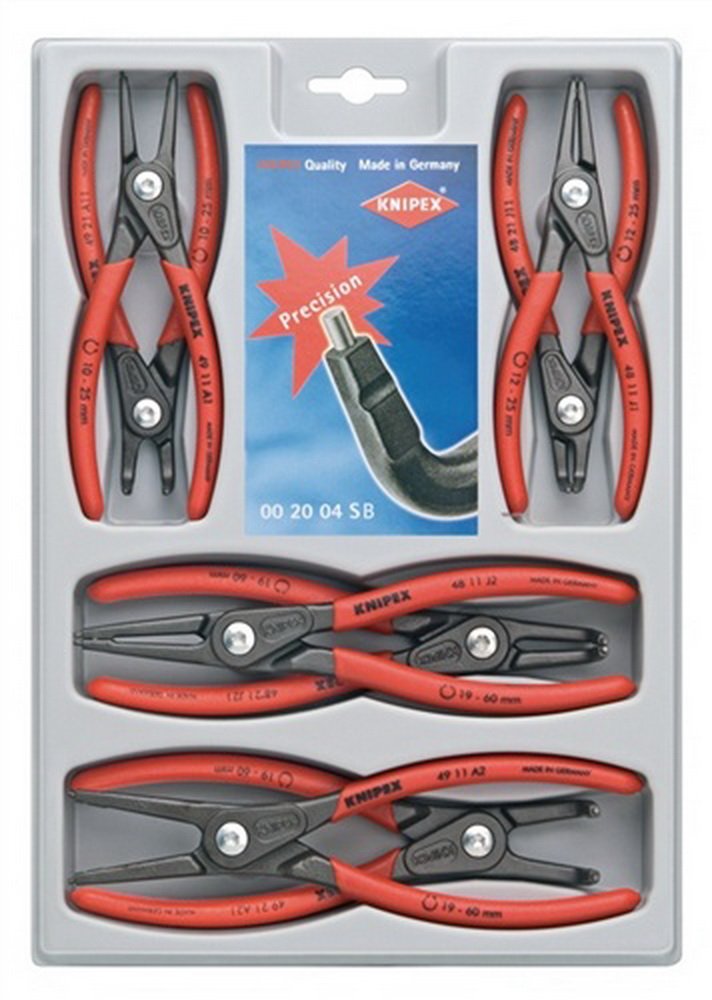 8pc SNAP PLIER SET