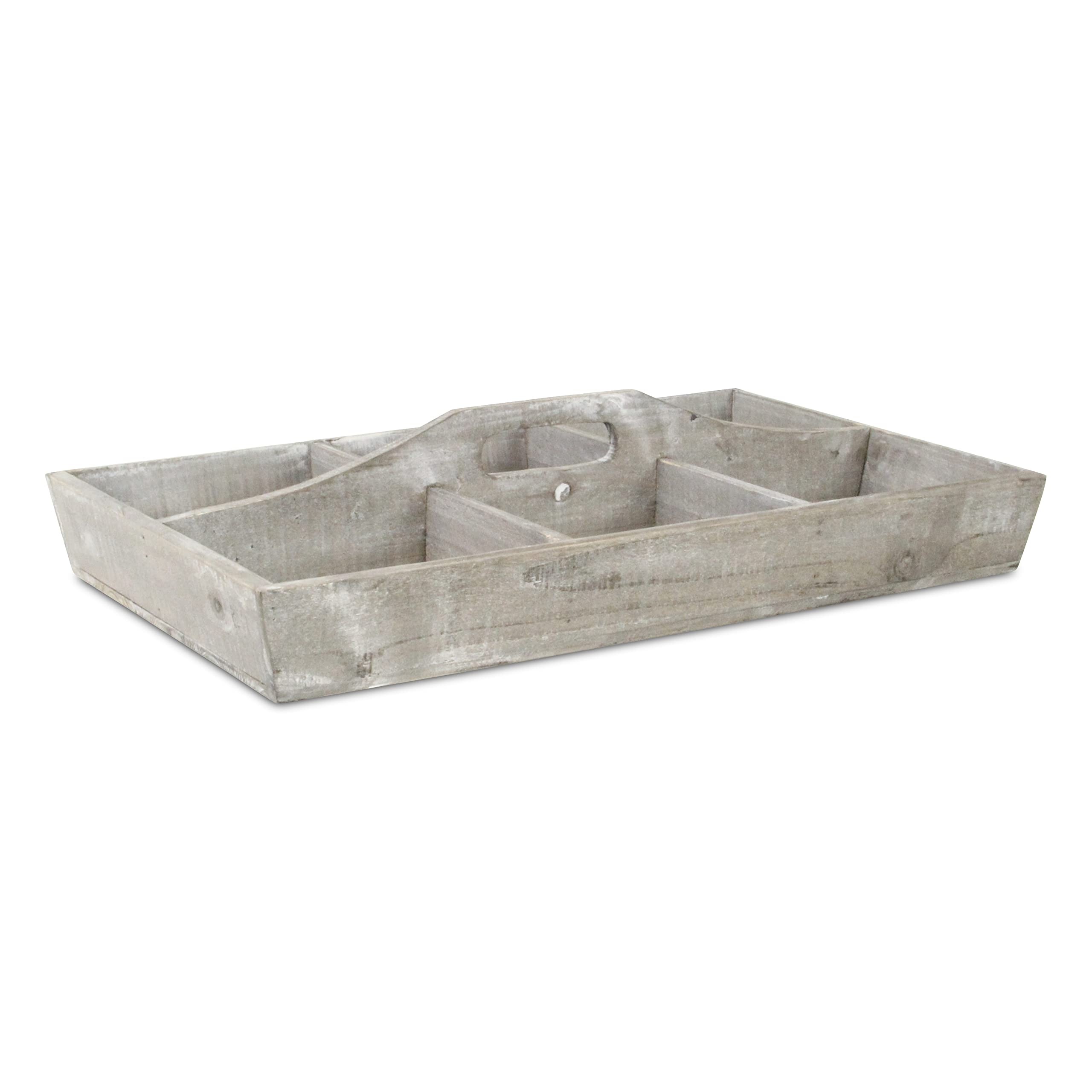 Loomstead 6 Slot Tapered Woody Caddy - Gray