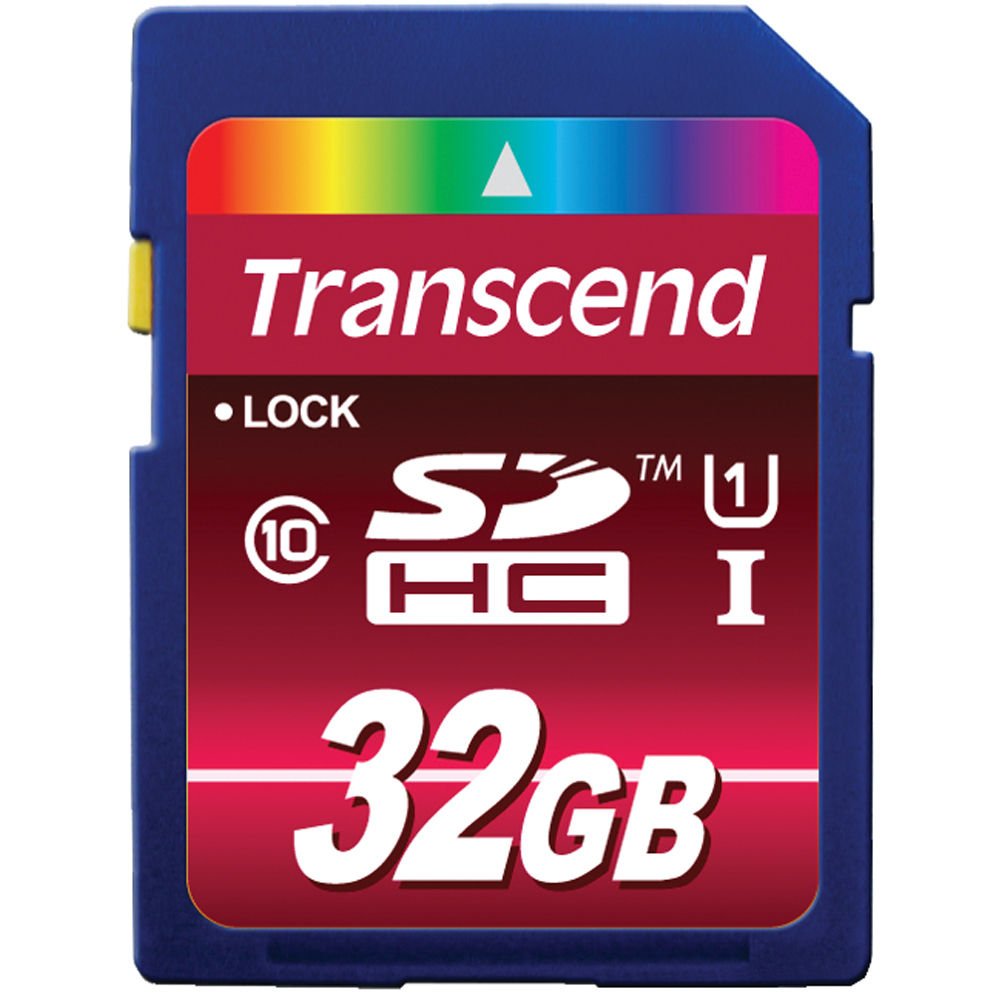32GB TS32GSDHC10U1 SDHC 600X CLASS10 UHS-I CARD