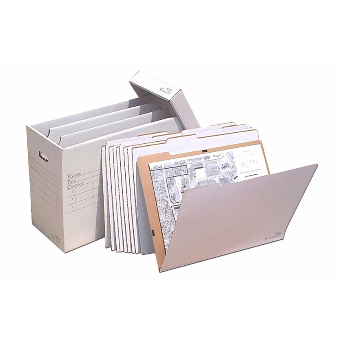 Aos Vertical Flat File Organizer - Stores Flat Items Up To 18 X 24