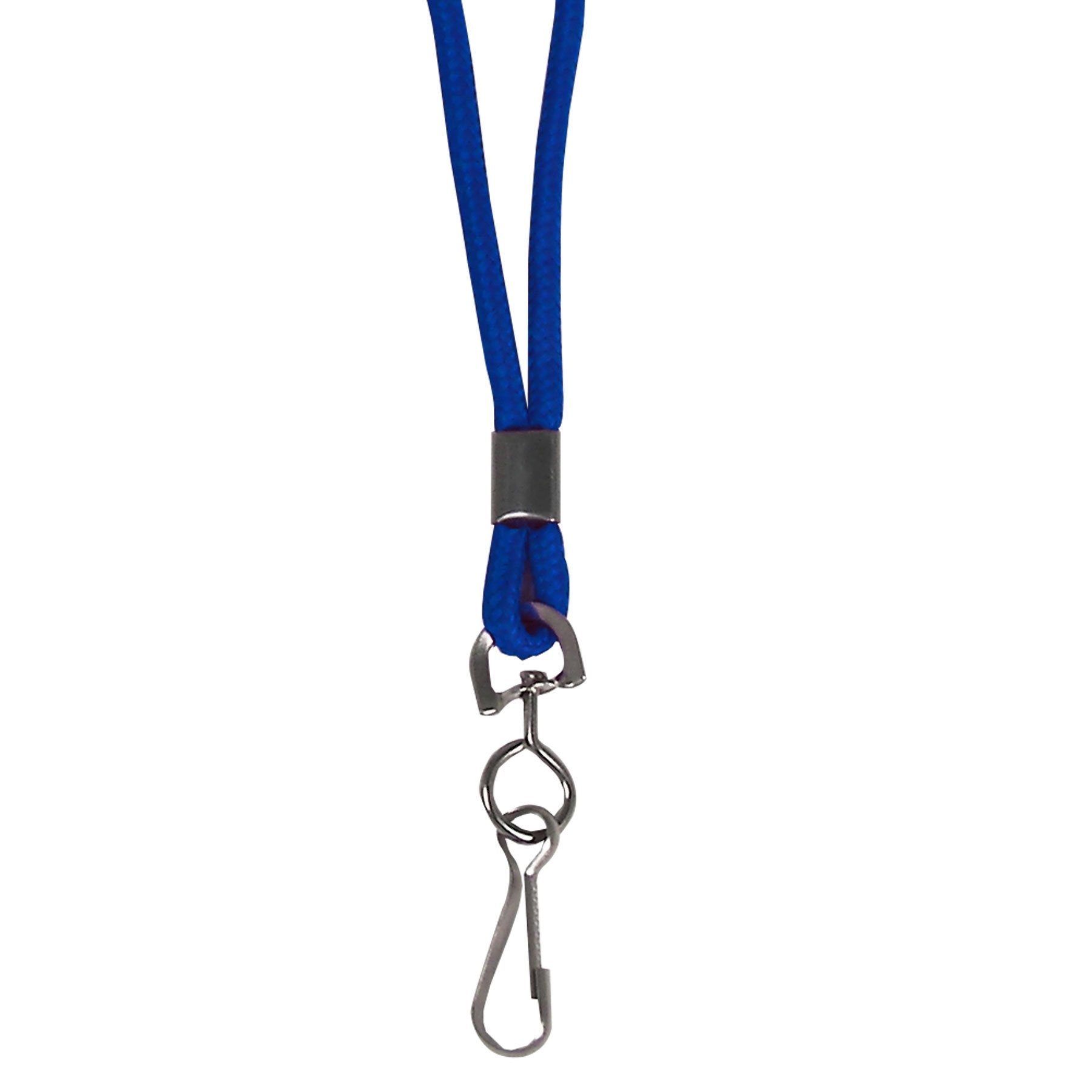 Standard Lanyard, Swivel Hook, Blue (Set of 24)