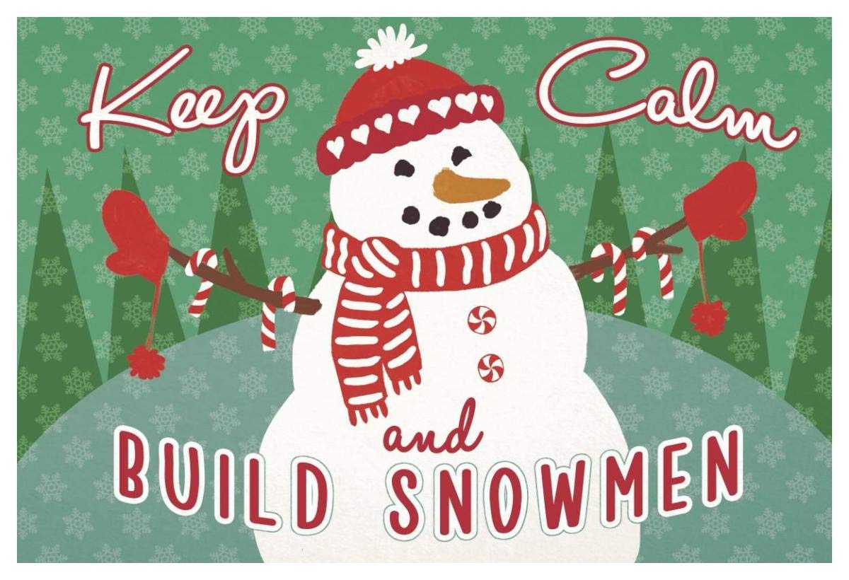 Retro Christmas II Bright -Paper Art-50x34”