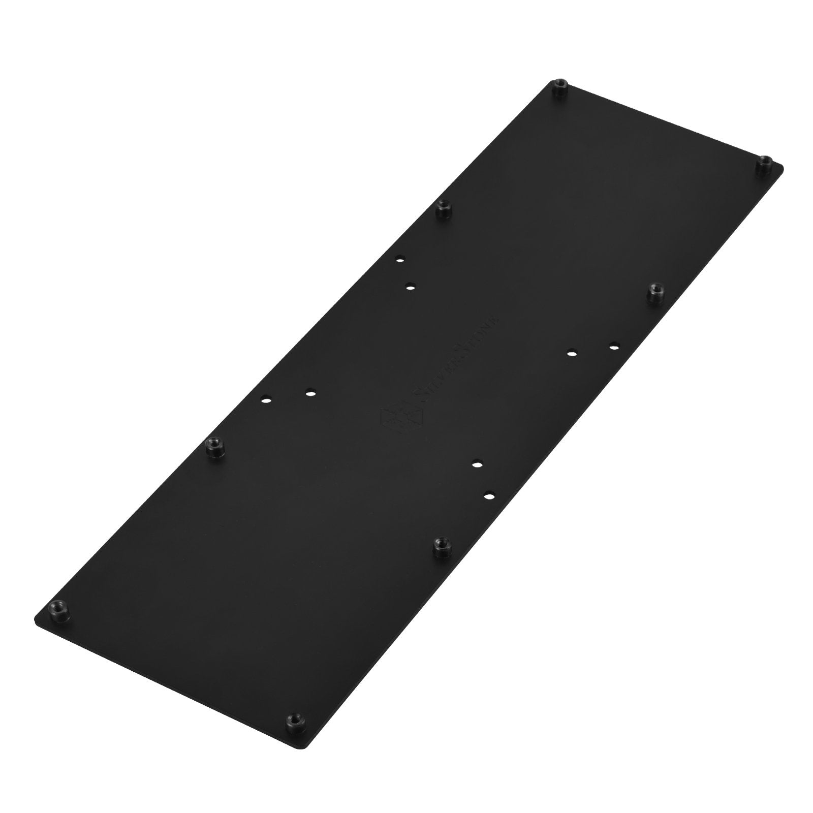 VESA double extension bracket / 115x385x2mm / Galvanized steel / Black