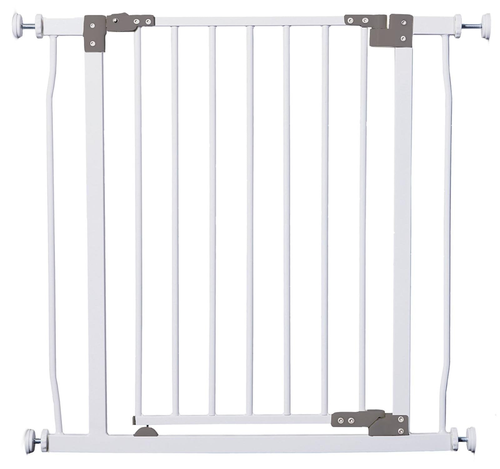 Dreambaby Liberty Baby Safety Gate - With Smart Stay Open Feature - Fits Openings 29.5-33 Inches Wide - White - Model L854