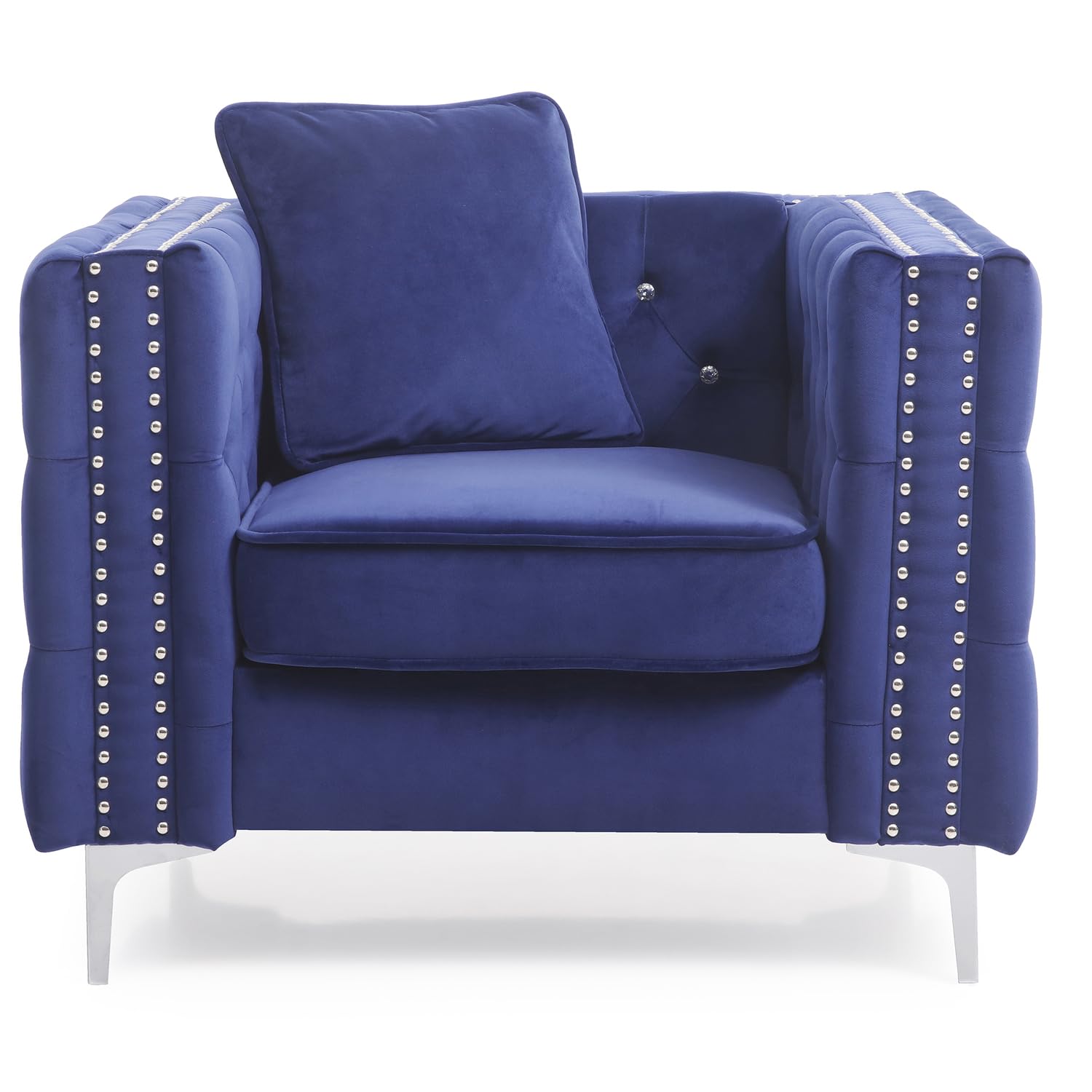 Paige Blue Accent Chair