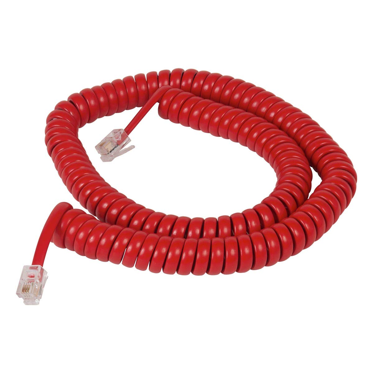 GCHA444012-FCR / 12 RED Handset Cord