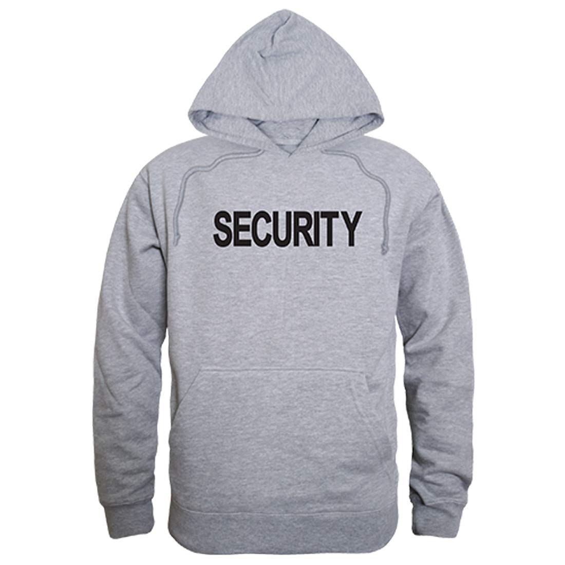 Graphic Pullover, Security, H.Grey, XL