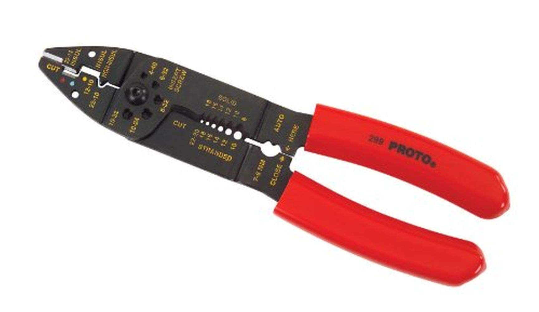 Proto J299 Proto 8-1/2″ Wire Stripper/Crimper Pliers