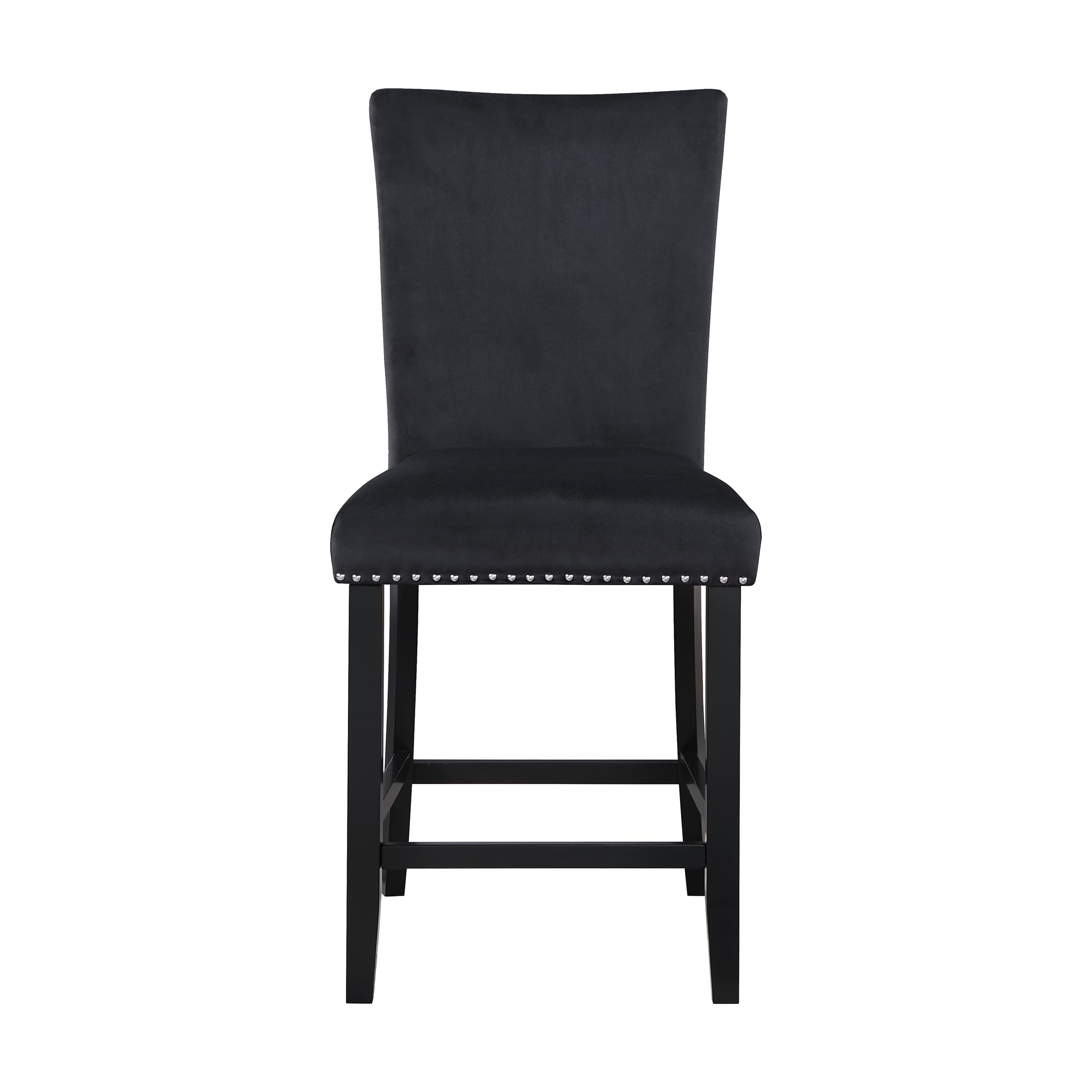 D04 2 BLACK BAR STOOLS