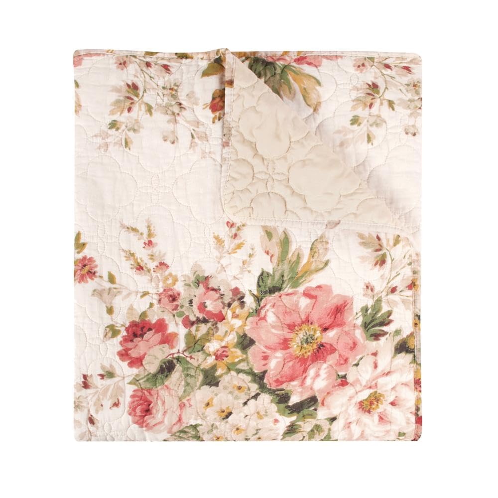 Greenland Home Fashions GL-2402GTHR Grace Accessory, Throw, Buttercup