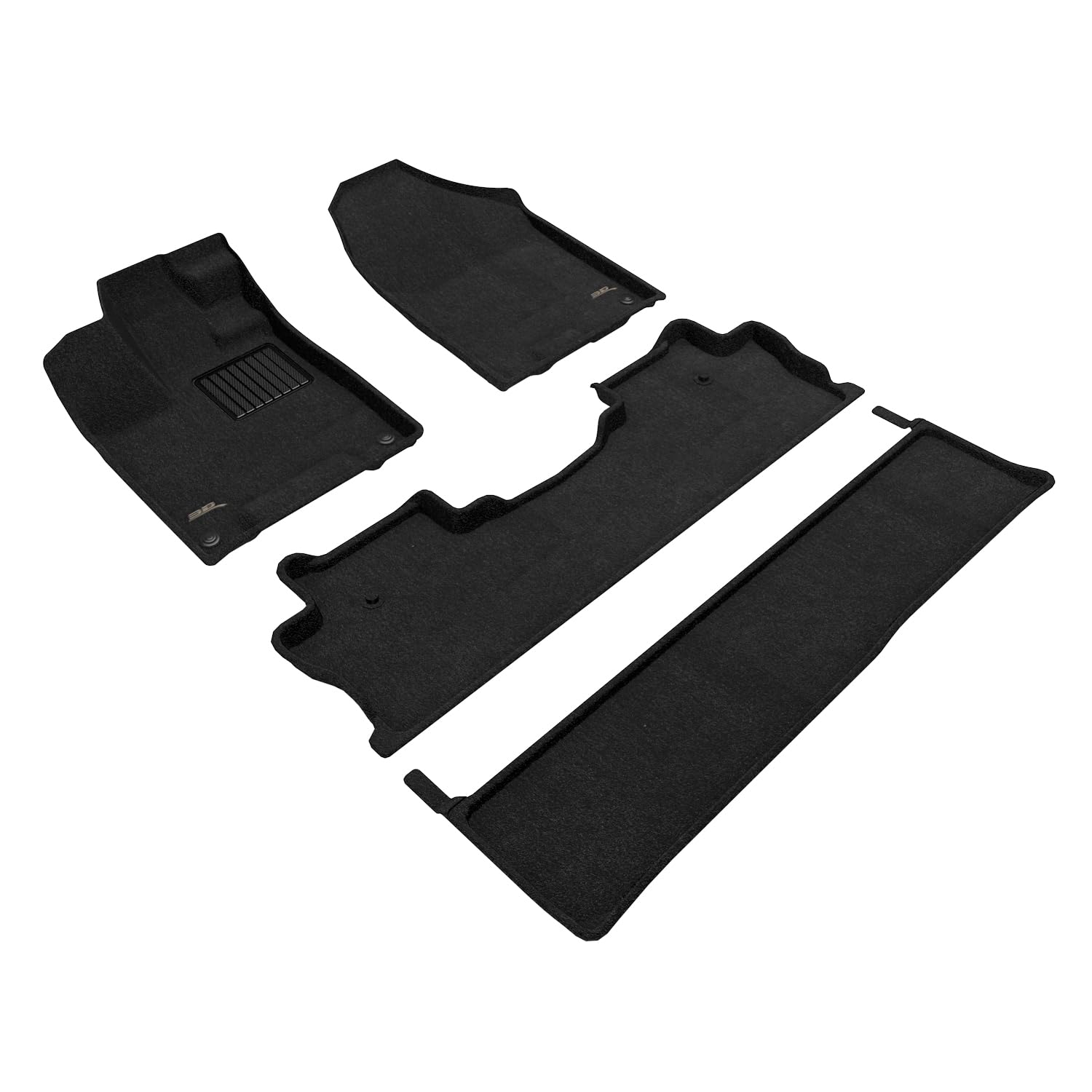 3D MAXpider Compatible with HONDA RIDGELINE 2017-2026 ELEGANT BLACK R1 R2 R3