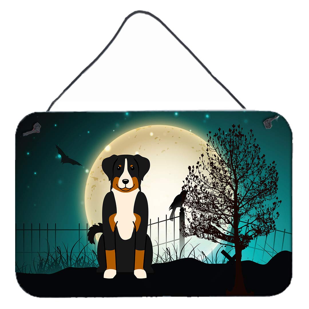 Halloween Scary Design with Dog Wall or Door Hanging Prints