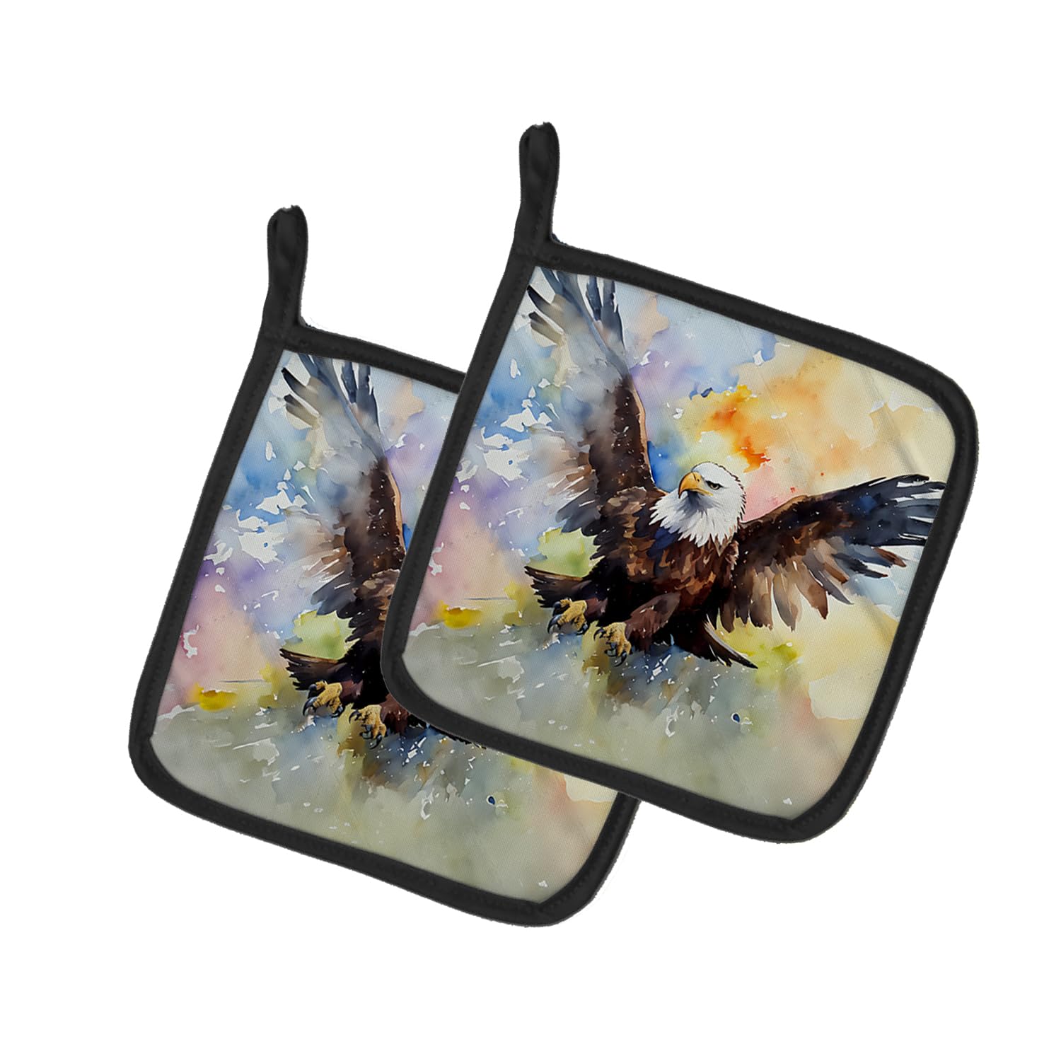 Eagle Pair of Pot Holders