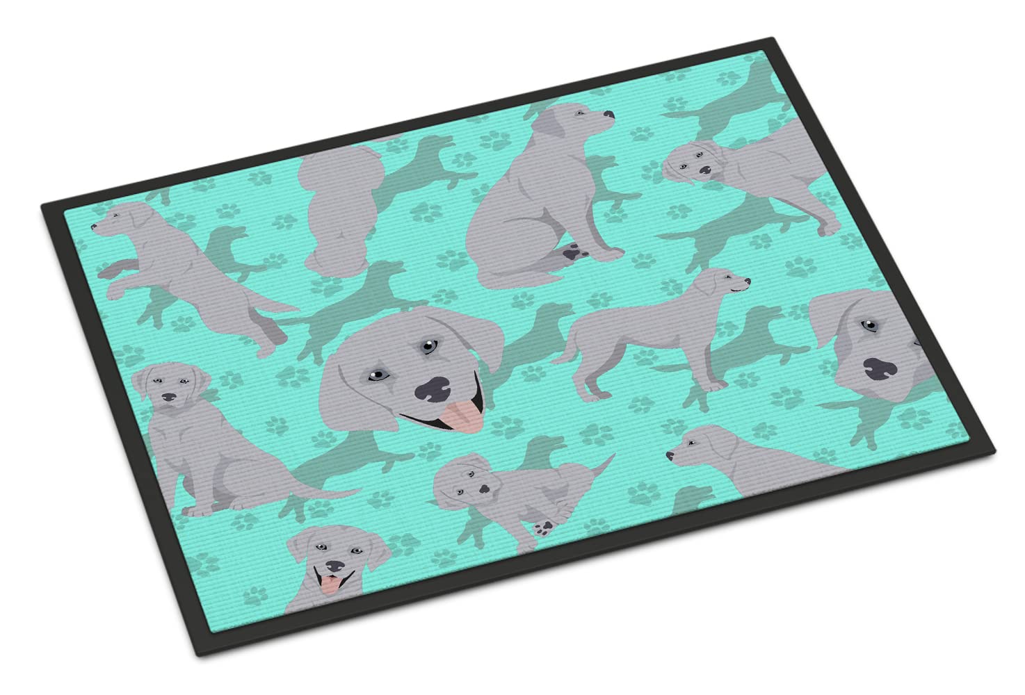 Carolines Treasures Silver Labrador Retriever Indoor or Outdoor Mat 24x36