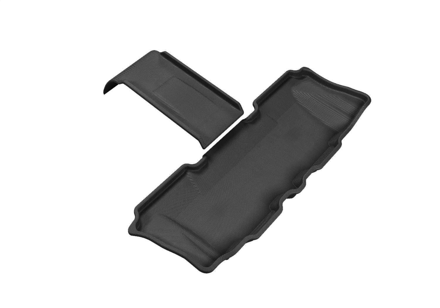 3D MAXpider HYUNDAI SANTA FE 6 & 7 SEATS 2013-2018 / HYUNDAI SANTA FE XL 2019 KAGU BLACK R3 (2 PCS)