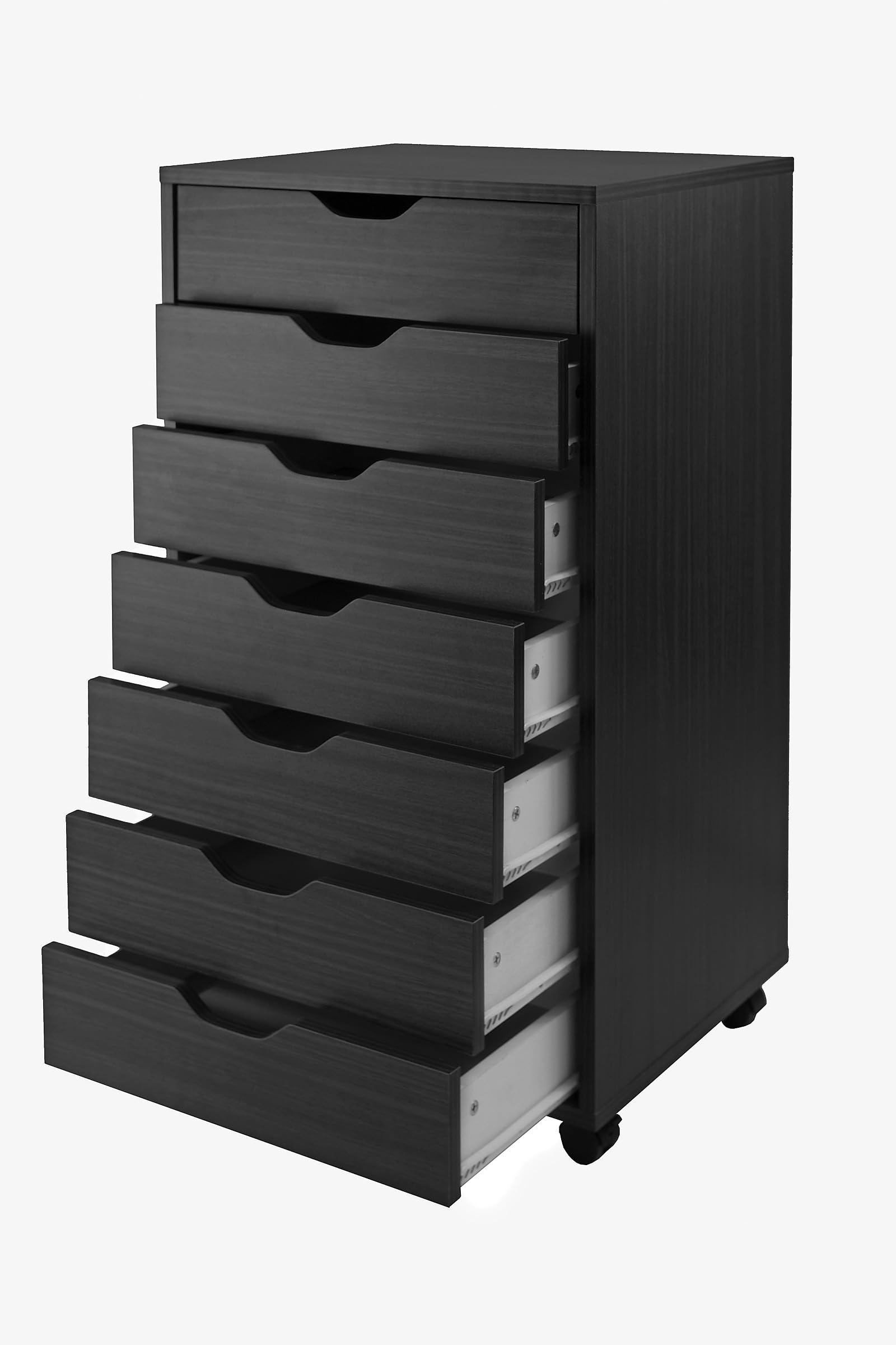 Casafoyer Halifax 7-Drawer Storage Cart - Mobile Organizer for Home & Office ( Pack of 2 )